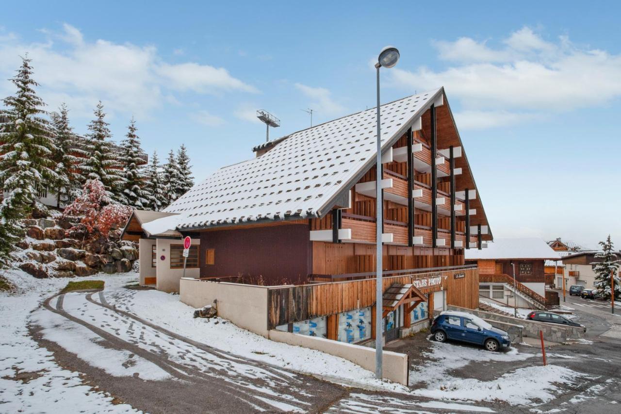 Appartement Spacieux L'Alpe D'Huez, Balcon Zewnętrze zdjęcie